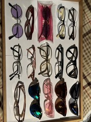 15 Glasses Frames Lot Eyeglasses Unisex Assorted Brands Sunglasses Bundle