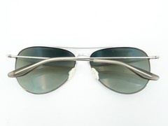 Barton Perreira Hughes Sunglasses FRAMES SIL/OBS Silver 59[]13-145 Beige M744