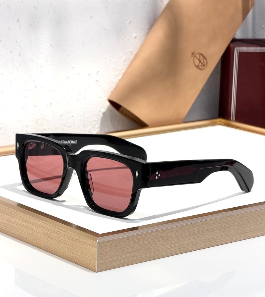JACQUES MARIE MAGE ENZO Axetat 10mm Unisex Sunglasses Lens 51mm With New Case