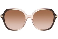 Coach CL825 HC8377U 540013 Sunglasses Women’s Olive/Beige/Brown Gradient 55-mm