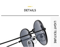 Vintage Retro Round Sunglasses Classic Mens Women Small Oval Shade Glasses UV400