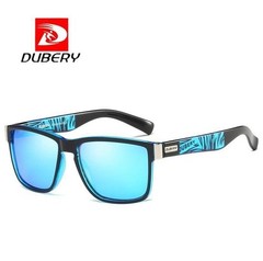 DUBERY Men Women Polarized Sport Square Sunglasses Driving Fishing Glasses UV400