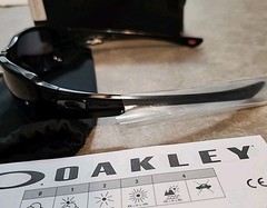 🔥 NEW Authentic Oakley O009238-923804BLACK Fives Squared Sunglasses 54-20 BLACK