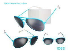 Aviator Fun Neon Color ￼￼ Woman Sunglasses #1063
