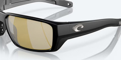 Costa Del Mar FANTAIL PRO POLARIZED Sunglasses Matte Black / Sunrise Silver 580G