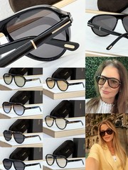 TOM FORD TF1080 Bold Luxury Sunglasses 59-13-145 Signature T Logo Designer Shade