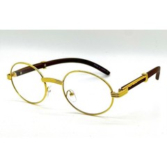 Retro Oval 90s Metal Sunglasses Men Gold Clear Glasses 2025 Trendy Chic Narrow