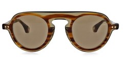 New BLAKE KUWAHARA 44mm Alsop Bark Aviator Sunglasses Italy Unisex