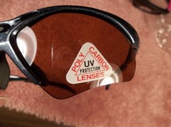 TWO PAIR ADULT UNITED STATES SECRET SERVICE NAME MARKED & USSS LOGOED SUNGLASSES