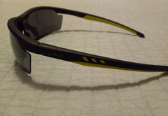 Lot Of 2 Foster Grant Ironman Sunglasses Blue And Yellow
