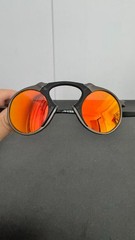Vintage Oakley X-Metal Madman OO6019 Dark Carbon Ruby Iridium Polarized Sunglass