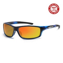 Wrap Sports Sunglasses Outdoor Cycling Driving Fishing Glasses UV400 USA Seller