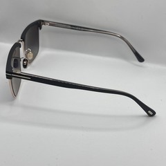 Tom Ford Hudson Polarized Smoke Gradient Square Men’s Sunglasses