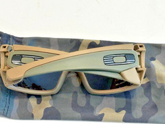 Oakley Batwolf – Custom Cerakote Desert Sage/Army Green – USA Tonal Flag Icon
