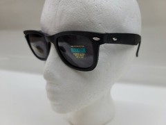 Folding Foldable Sunglasses 80’s Classic Square Horn Rim Shades with Case