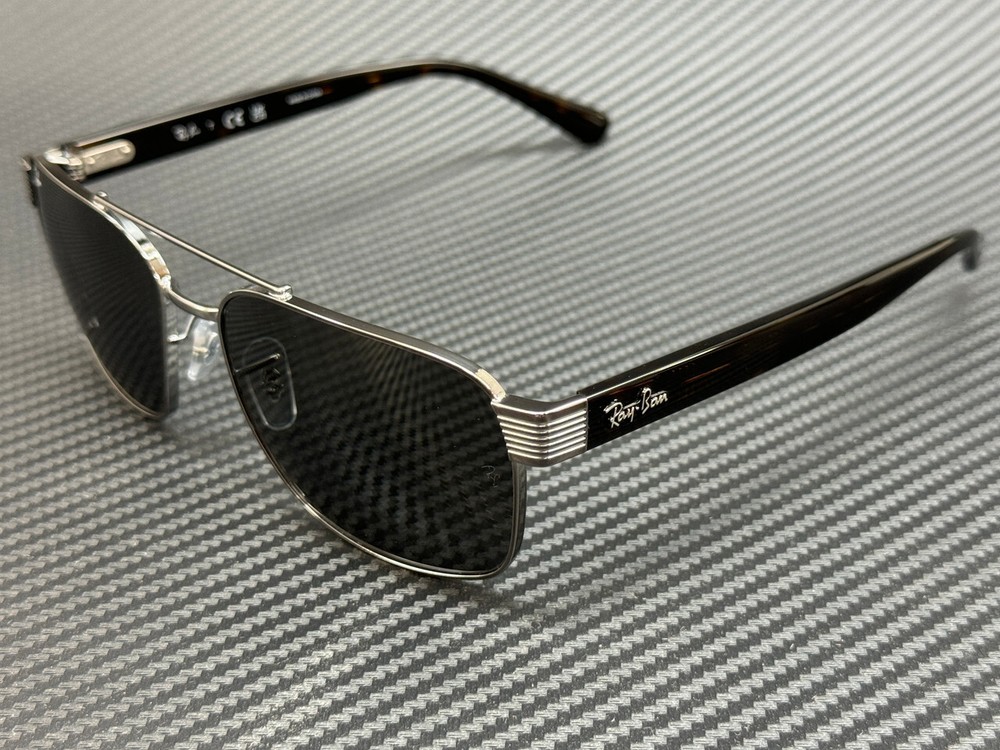 RAY BAN RB3751 004 B1 Gunmetal Grey Unisex 58 mm Sunglasses