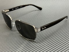 RAY BAN RB3751 004 B1 Gunmetal Grey Unisex 58 mm Sunglasses