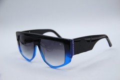 NEW CHAMPION BIGDOWN C03 BLACK BLUE GRADIENT AUTHENTIC FRAMES SUNGLASSES 59-15