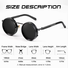 Adjustable Polarized Sunglasses for Outdoor Travel UV400 Protection