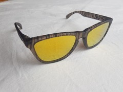 OAKLEY Sunglasses OO9013-67 Frogskins / Urban Jungle, Matte Sepia, 24k Iridium