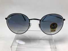 Ray-Ban RB3447 Round Gold Frame Gradient blue Lens Sunglasses 140MM