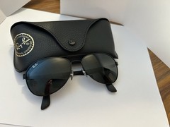 Ray-Ban RB3500 Aviator Sunglasses Gunmetal Green G-15 Lens 61mm w/ Case