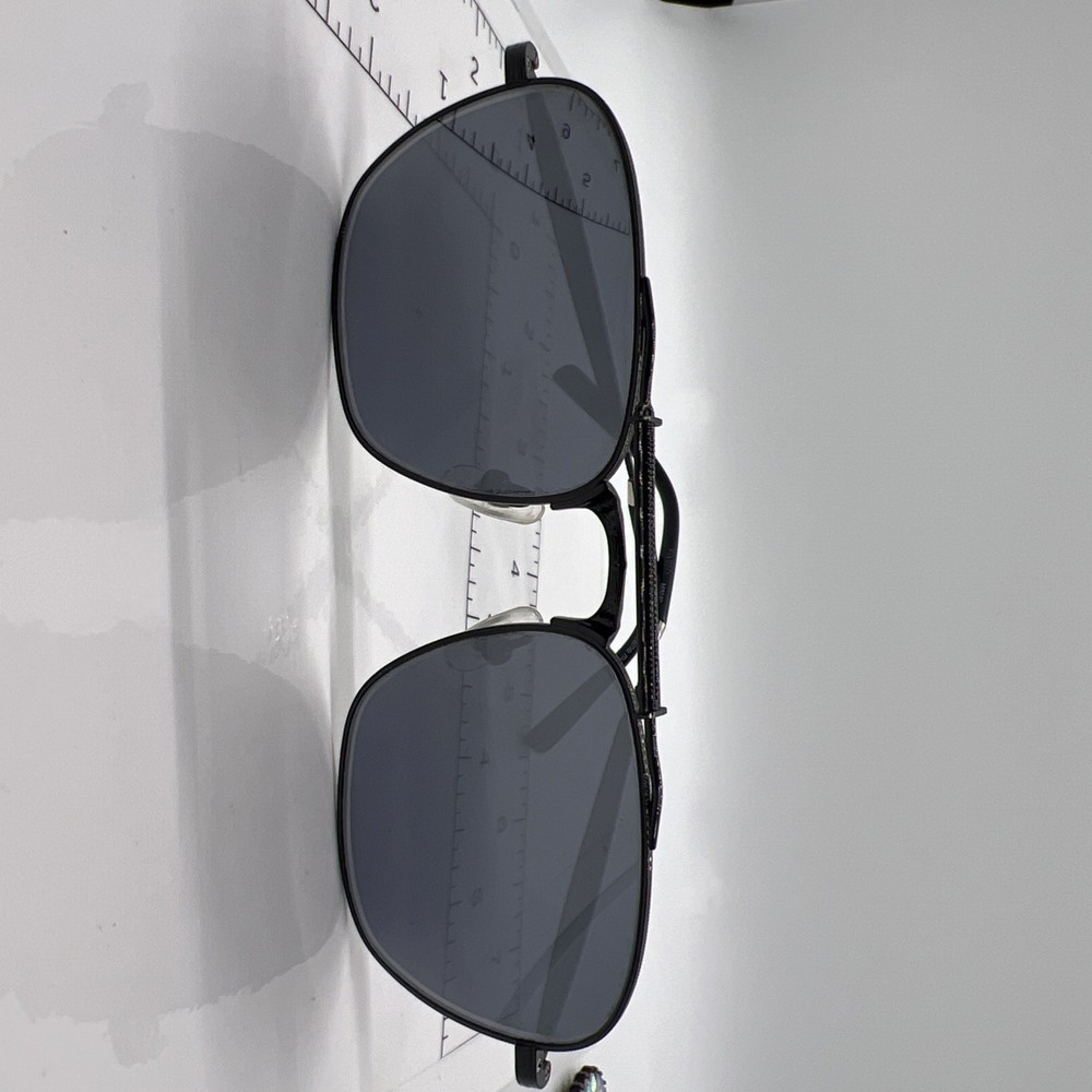 Matsuda M3010 Titanium Rectangul Sunglasses Black Frame Made in Japan 56/19/145