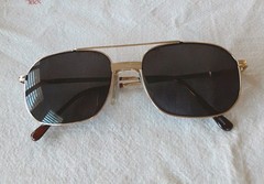 Gold Aviator Metal Sunglasses Frames Modern Kevin 58-18 145