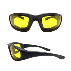 3 PAIR Chopper COMBO Padded Wind Resistant Sunglasses Motorcycle Riding Glasses