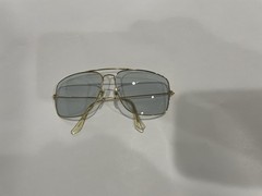 Vintage Ray- Ban B&L 62[]14 Caravan Gray Changeables Gold Sunglasses Made in USA