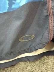 Oakley Performance Fit Floral Colorblock Board Shorts Size 32