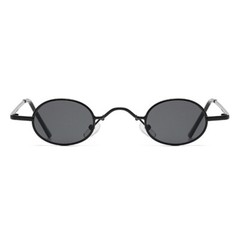 Vintage Small Round Sunglasses Retro Slender Metal Frame Candy Colors Glasses