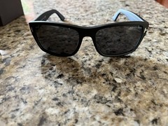 TOM FORD Mason FT0445 445 02D Matte Black Smoke Polarized Sunglasses 58mm New