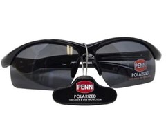 Penn Ally Polarized Angler Fishing Rimless Sport Wrap Around Sunglasses UVA/UVB