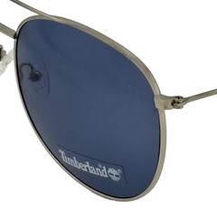 Timberland Sunglass Mens S Nickletin Metal Aviator Solid Blue Lens TB7181 10V