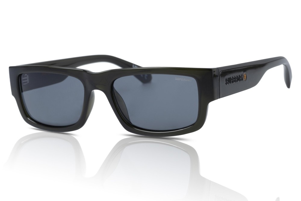 Superdry Sunglasses SDS-5005 109 Tobacco Crystal/Solid Smoke Official Stockist