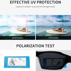 New 2025 Polarized Vertex Men AntiGlare Fishing Cycling Driving Sport Sunglasses