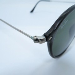 Used RAY BAN Ray Ban Round Fleck Sunglasses RB2447 F Size 49 21 145 Black Seto O