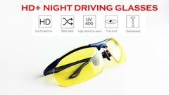 Tac Polarized HD Day & Night Vision Glasses Men Driving Sports Aviator Sunlasses