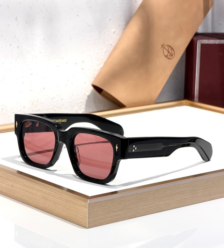JACQUES MARIE MAGE ENZO Axetat 10mm Unisex Sunglasses Lens 51mm With New Case