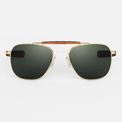 RANDOLPH AT050 55MM AVIATOR II 23KT GOLD POLARIZED