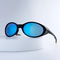 Oakley Eye Jacket Redux OO9438 Black Frame Ice Blue Lens Sunglasses