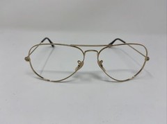 Ray Ban Sunglasses Frame RB3025 001 Aviator Polished Gold 58mm 58-14 ITALY P640