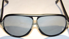 VINTAGE 1980s UNUSED AVIATOR SUNGLASSES! MIRROR LENSES! PLASTIC FRAMES! JAPAN!