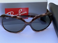 NEW Ray-Ban RB4098 710/71 Polished Light Havana G-15 Green Sunglasses 60mm