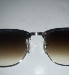 1 Unit New Ray-Ban Brown /Blue Tortoise Sunglasses 51021 , As Is