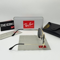 Ray-Ban RB3025 Aviator Sunglasses Gold Frame Glass Lens 60-14 135 mm
