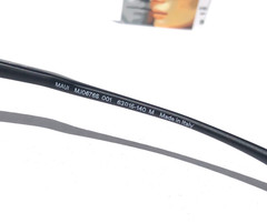 NEW Maui Jim HOOKIPA ULTRA Matte Black POLARIZED Grey Lens Sunglass 676-02
