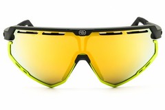 RUDY PROJECT SP520513 0000 Sunglasses Matte Green Frame Yellow Lenses 44mm