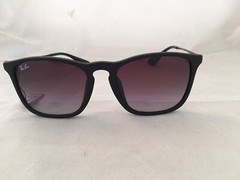 Ray Ban RB 4187 F Asian Fit Chris 622/8g Black Rubber/Gray Gradient 54/18/145mm